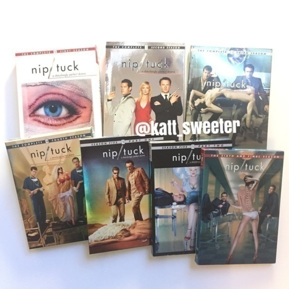 Nip/Tuck Complete TV Series Season 1 - 6 DVD Julian McMahon and Dylan Walsh